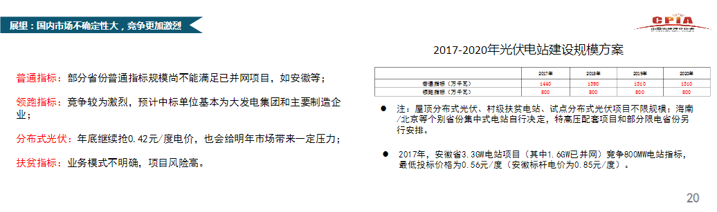 【市场动态】王勃华：中国光伏行业发展形势分析