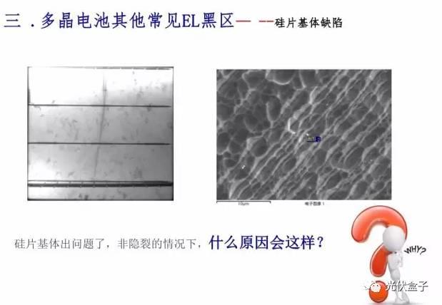 超级干货 | 电池EL黑区问题以及解决方案！