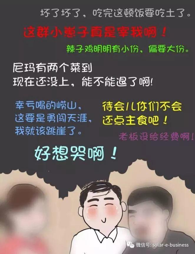 光伏项目经理的生存现状（漫画）